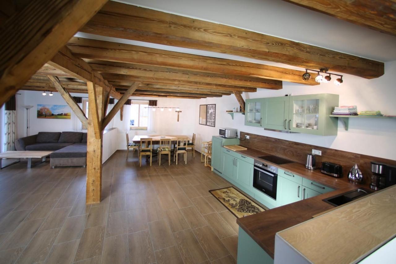 Ferienhaus Schreinerhaus Фихтах Экстерьер фото